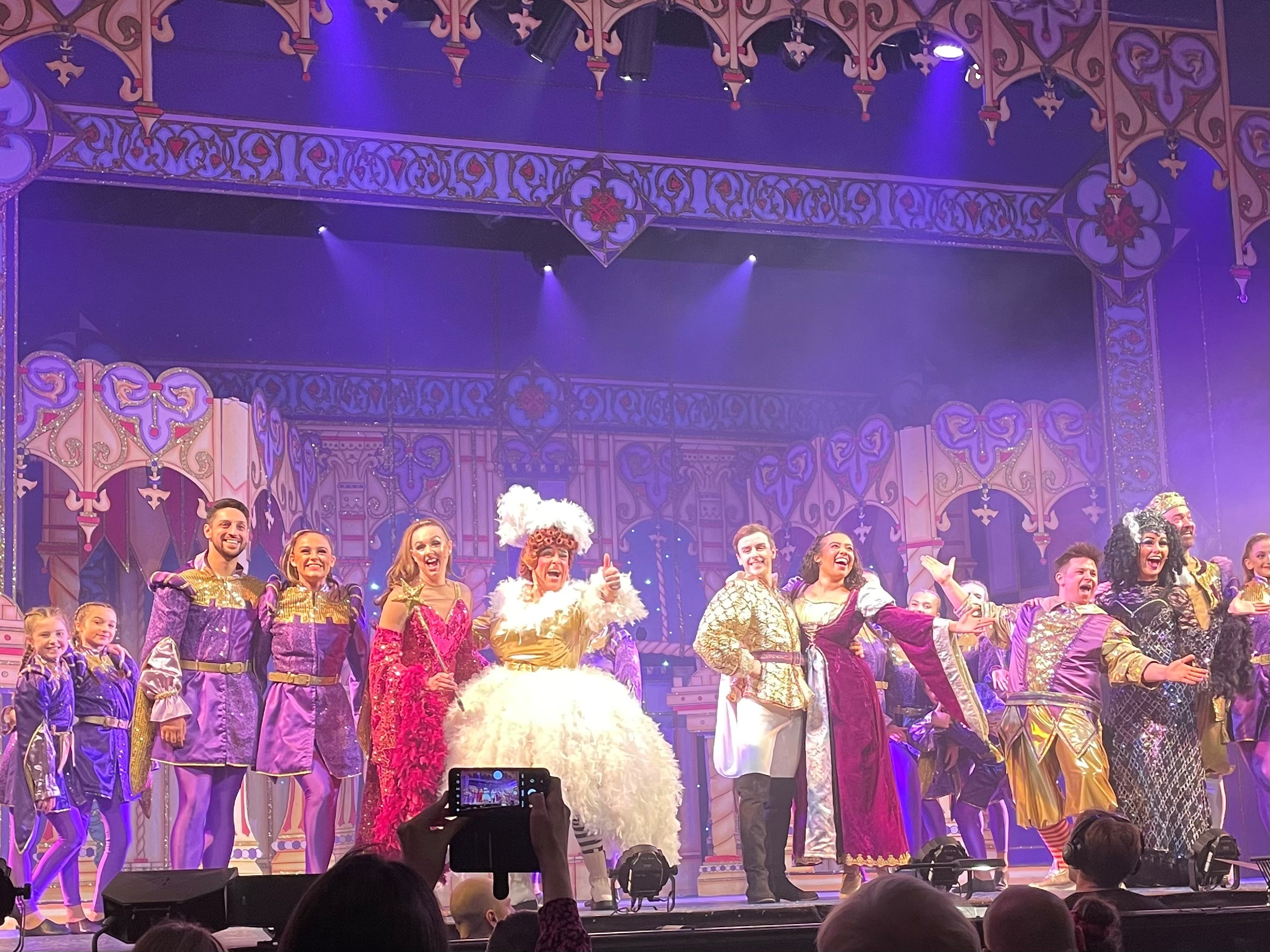 Panto cast